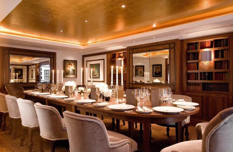 St James’s Hotel & Club interior detail